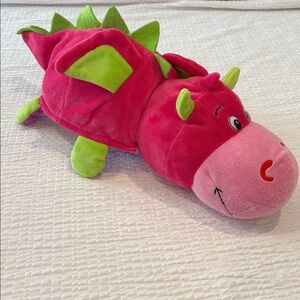 Flip a Zoo Reversible Plush Toy-Daphne Dragon to Thea Unicorn